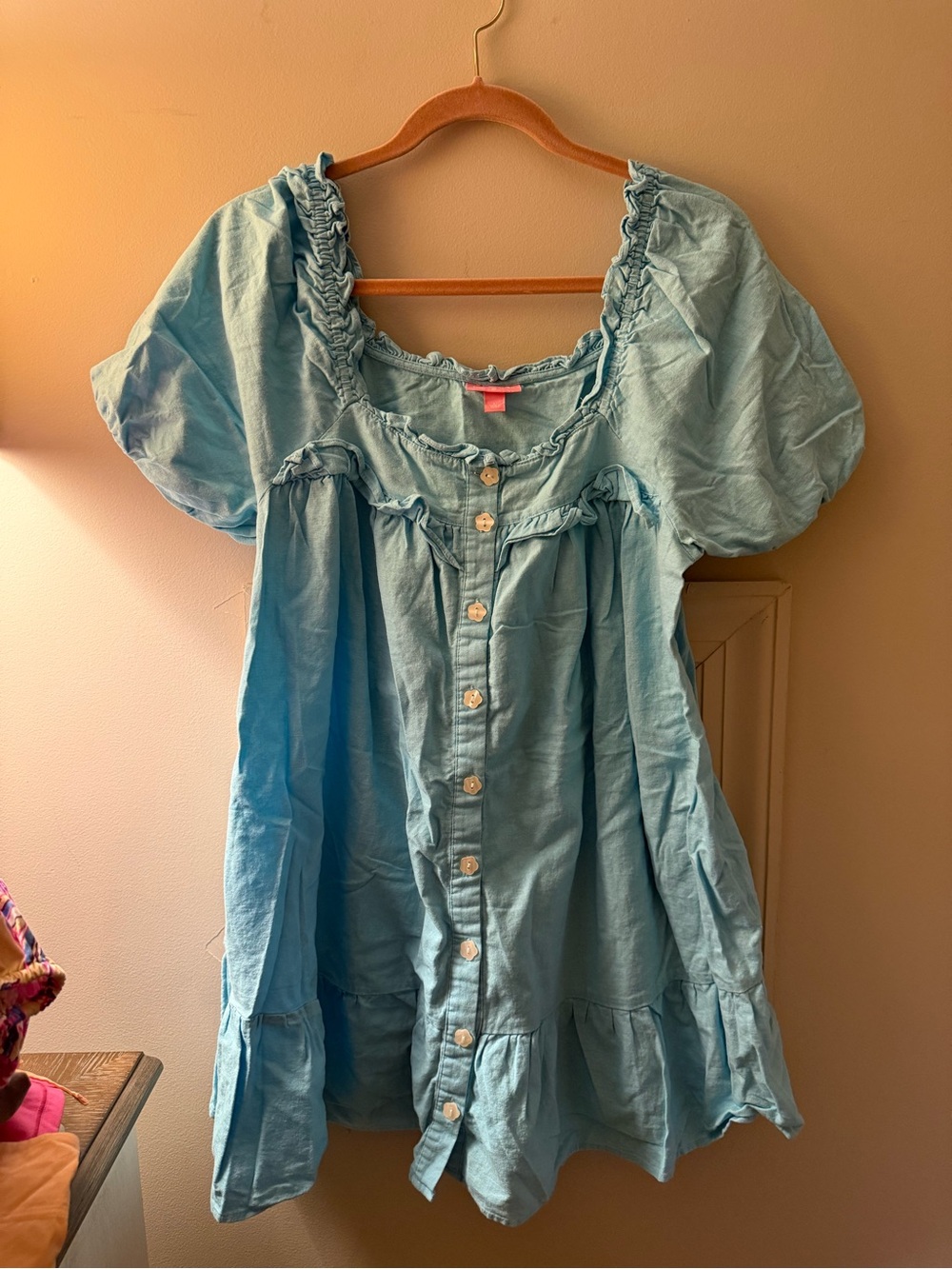Stoney Clover Lane x Target Button-Front Ruffle Dress